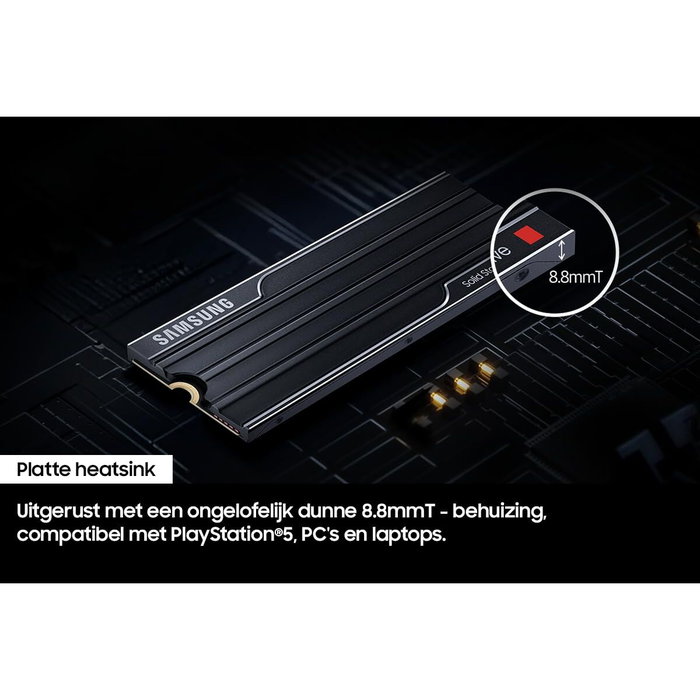 Samsung 9100 PRO 8 TB M.2 PCIe 5.0 con disipador