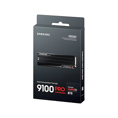 Samsung SSD 9100 PRO 8TB M.2 PCIe Gen5 NVMe - Lectura 14800 MB/s, Escritura 13400 MB/s - V-NAND TLC Samsung SSD 9100 PRO 8TB M.2 PCIe Gen5 NVMe - Lectura 14800 MB/s, Escritura 13400 MB/s - V-NAND TLC