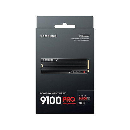 Samsung SSD 9100 PRO 8TB M.2 PCIe Gen5 NVMe - Lectura 14800 MB/s, Escritura 13400 MB/s - V-NAND TLC Samsung SSD 9100 PRO 8TB M.2 PCIe Gen5 NVMe - Lectura 14800 MB/s, Escritura 13400 MB/s - V-NAND TLC