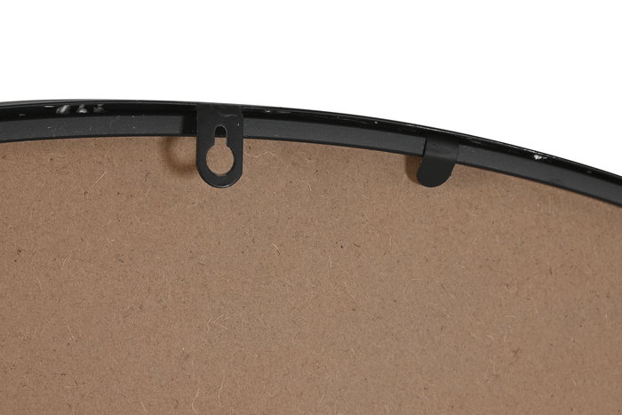 Espejo de pared Home ESPRIT Negro Moderno 120 x 2 x 120 cm