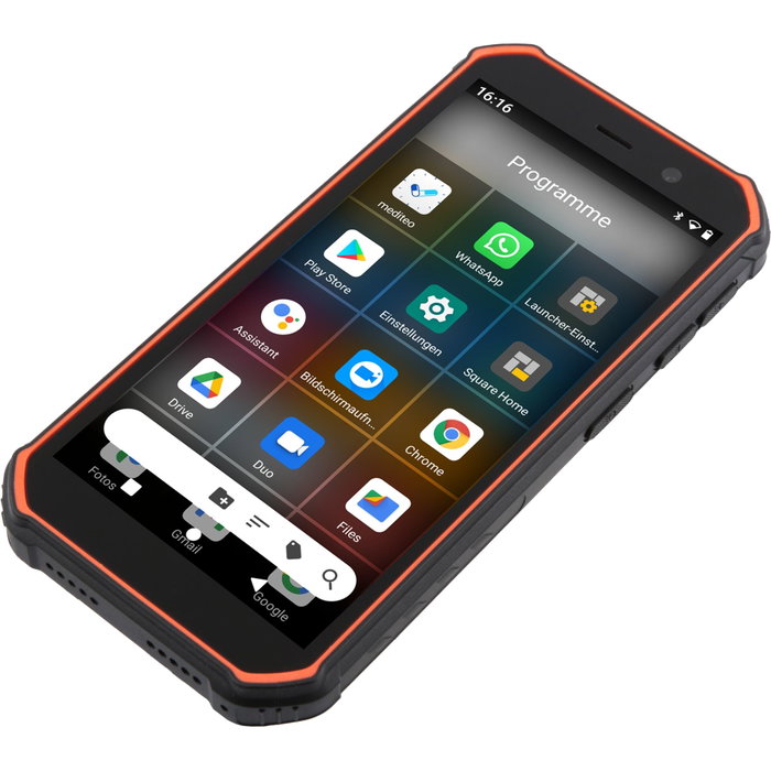 Olympia TREK Outdoor Negro, Naranja