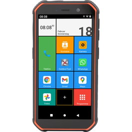 Olympia TREK Outdoor Negro, Naranja