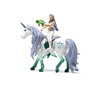 Schleich Figura de unicornio sirena en el mar Bayala, 4 piezas