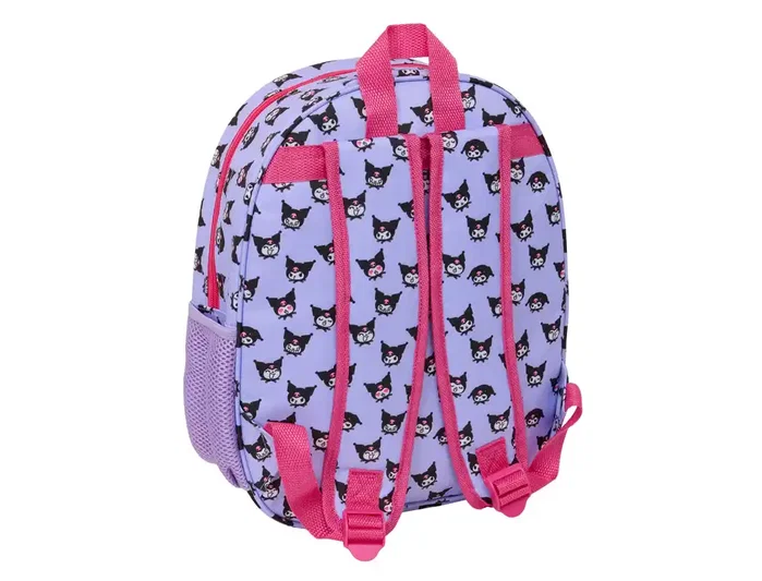 Safta Mochila 3D Kuromi Hello Kitty 33cm