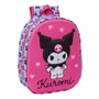 Safta Mochila 3D Kuromi Hello Kitty 33cm
