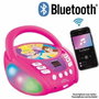 Lexibook Disney Princess Reproductor de CD Bluetooth con Efectos de Luz