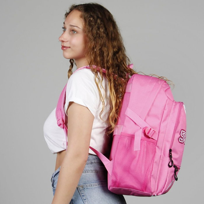 Barbie Mochila Running PLUS Varsity Rosa Barbie Mochila Running PLUS Varsity Rosa