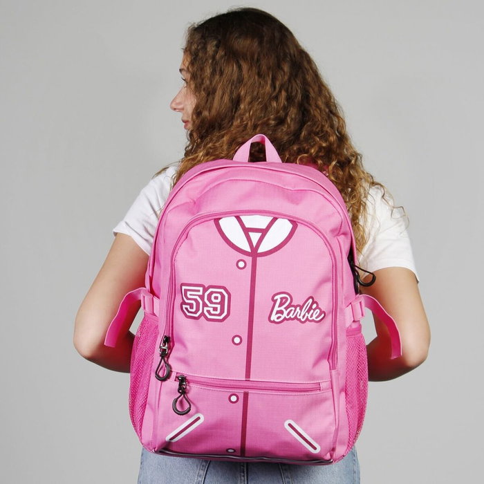 Barbie Mochila Running PLUS Varsity Rosa Barbie Mochila Running PLUS Varsity Rosa