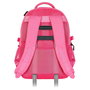 Karactermania Barbie Run. Plus Fan Varsity Mochila Escolar Rosa 44x34x21 cm con Puerto USB y Compartimentos Múltiples