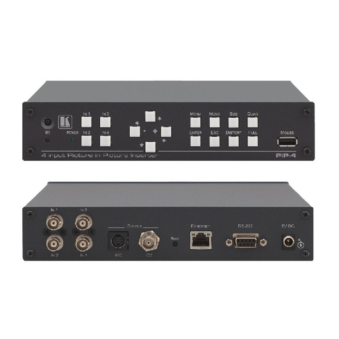 Kramer PIP-4 Convertidor de 4 Señales de Vídeo Compuesto