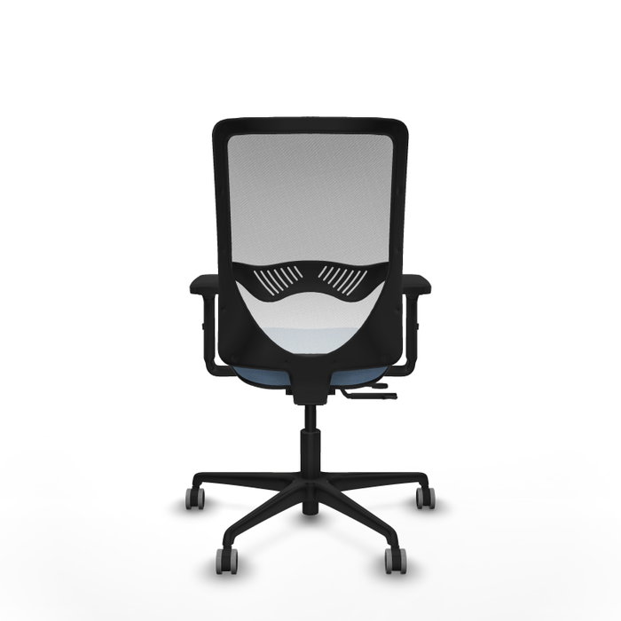 PIQUERAS Y CRESPO Silla de oficina Zulema con mecanismo Sincro/Traslack Azul cielo y Blanco PIQUERAS Y CRESPO Silla de oficina Zulema con mecanismo Sincro/Traslack Azul cielo y Blanco