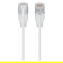 Ubiquiti UniFi UACC-Cable-Patch-EL-C6A-0.15M-W Cable de Red RJ-45 Premium Cat6a 0.15m Blindado para PoE++ y 10 Gigabit Ethernet, Blanco