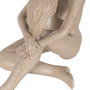 Figura Desnudo Poliresina Decoración 28,50 X 17,50 X 18 cm