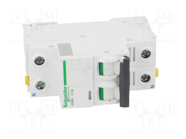 SCHNEIDER ELECTRIC Interruptor magnetotérmico iC60N 6A 1+N 6kA