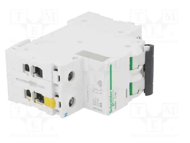 SCHNEIDER ELECTRIC Interruptor magnetotérmico iC60N 6A 1+N 6kA