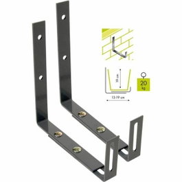 Garden Id Gancho de Pared Ajustable - Carga 20 kg