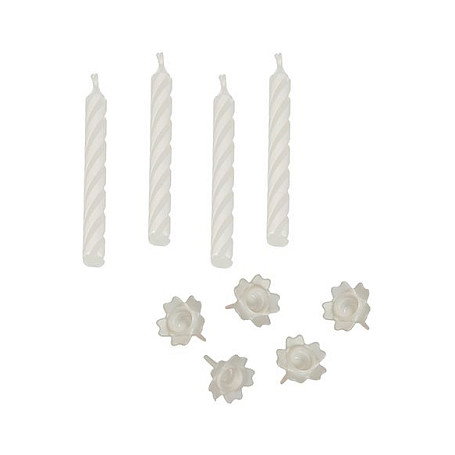 PAPSTAR Velas de cumpleaños 6 cm blanco PAPSTAR Velas de cumpleaños 6 cm blanco