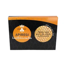 Artesania Apiregi J.R. Liofilizada 300 mg - Jalea Real Pura Liofilizada - Tonificante y Equilibrante - 14 Ampollas