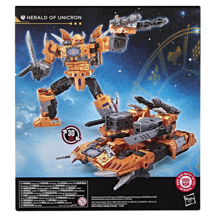 Hasbro Transformers Age of the Primes Herald of Unicron 19cm Hasbro Transformers Age of the Primes Herald of Unicron 19cm