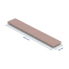 DeLOCK 18483 Parche térmico para módulos M.2 (120 x 20 x 2 mm)