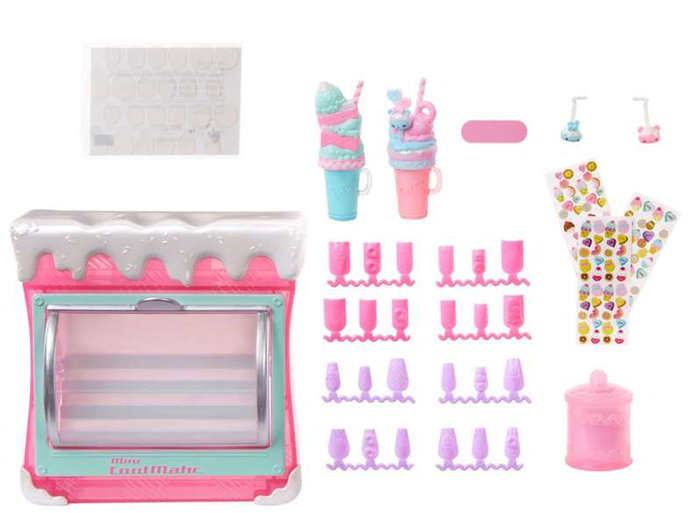 MGA L.O.L. Surprise OMG Sweet Nails Muñeca con Tienda de Dulces Candylicious