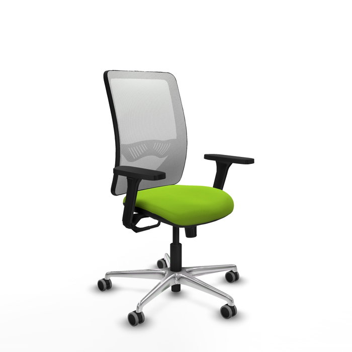 PIQUERAS Y CRESPO Silla de oficina Zulema con mecanismo Sincro, Pistacho y Blanco PIQUERAS Y CRESPO Silla de oficina Zulema con mecanismo Sincro, Pistacho y Blanco
