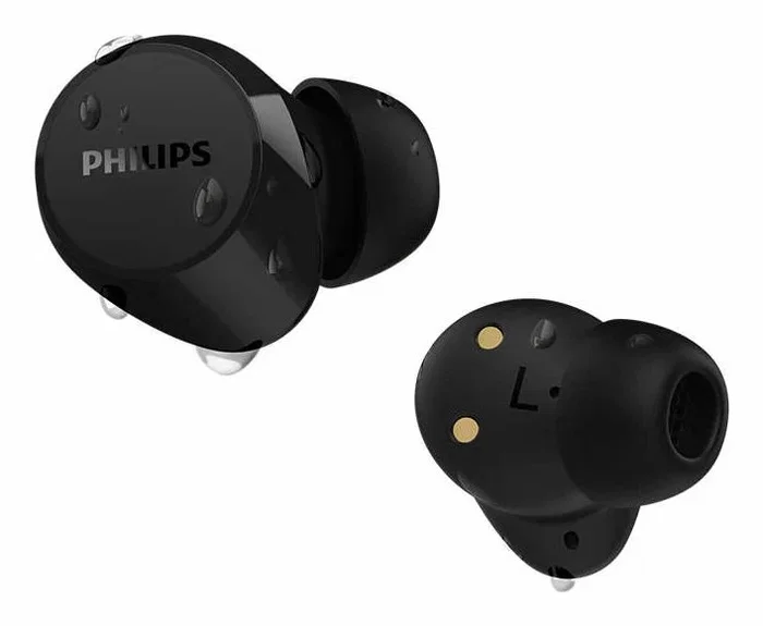 Philips TAT1209BK/00 Auriculares True Wireless Negro con Estuche de Carga Philips TAT1209BK/00 Auriculares True Wireless Negro con Estuche de Carga