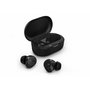 PHILIPS TWS (True Wireless) Auriculares con Base de Carga - Negro
