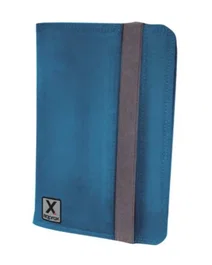Approx appUTC04LB - Funda Folio para Tablet de 25,4 cm / 10 Pulgadas, Color Azul, con Soporte Atril, Cierre Elástico y Protección contra Arañazos