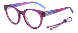 M Missoni MMI-0130-BPKE821 Gafas de vista moradas para mujer