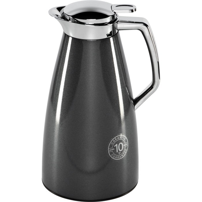 Emsa Plaza Vacuum Flask 1 L Carbon Anthracite Emsa Plaza Vacuum Flask 1 L Carbon Anthracite