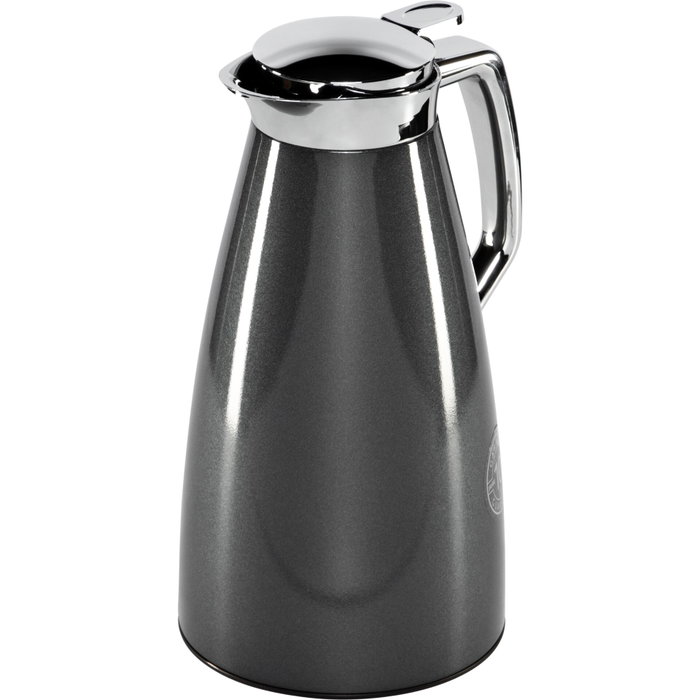 Emsa Plaza Vacuum Flask 1 L Carbon Anthracite Emsa Plaza Vacuum Flask 1 L Carbon Anthracite