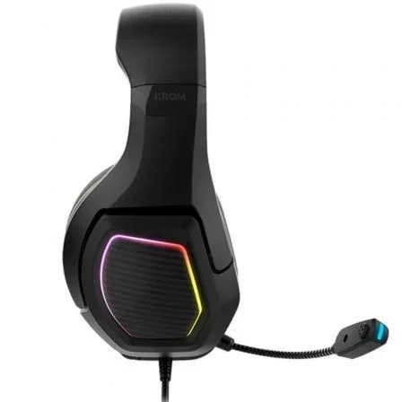 Krom Kopa Auriculares Gaming 7.1 Virtual Negro