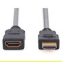 Digitus Cable de Extensión HDMI de Alta Velocidad con Ethernet, 5m, 4K, Negro
