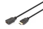 Digitus AK-330201-050-S Cable HDMI 5 m, Compatible 4K/Ultra HD y 3D con Ethernet, Estándar HDMI 1.4, Conector Tipo A, Negro