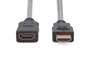 Digitus AK-330201-050-S Cable HDMI 5 m, Compatible 4K/Ultra HD y 3D con Ethernet, Estándar HDMI 1.4, Conector Tipo A, Negro
