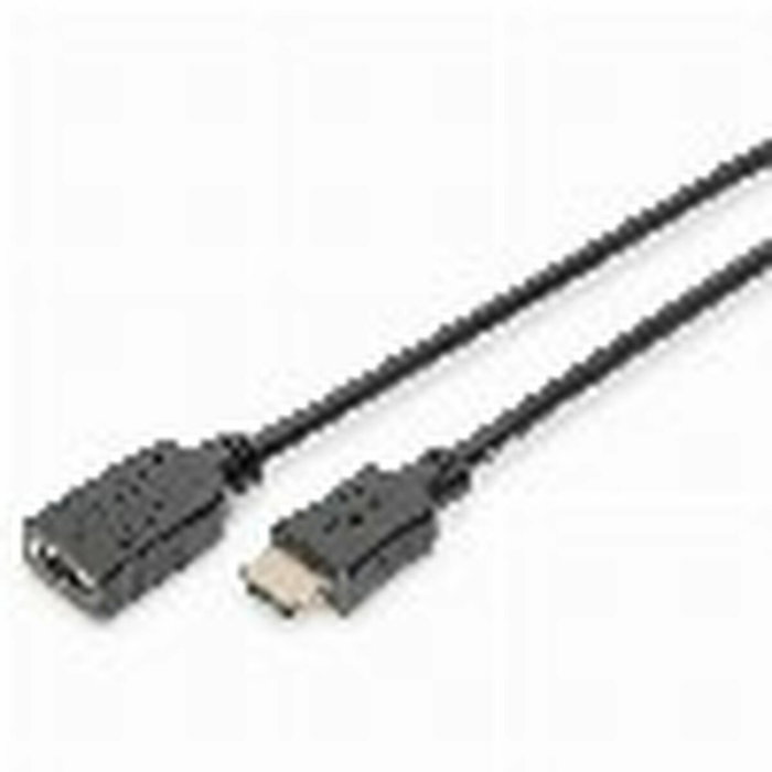 Digitus Cable de extensión HDMI 4K con Ethernet, 5m, Negro Digitus Cable de extensión HDMI 4K con Ethernet, 5m, Negro