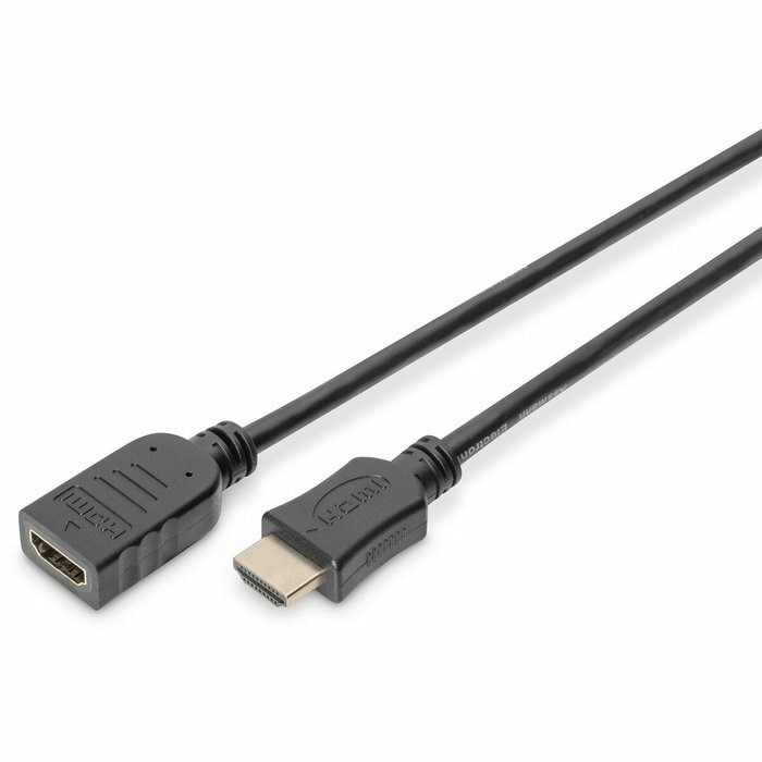 Digitus Cable de extensión HDMI 4K con Ethernet, 5m, Negro Digitus Cable de extensión HDMI 4K con Ethernet, 5m, Negro