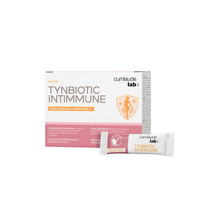 Cumlaude Lab TYNBIOTIC INTIMMUNE sticks 28 u - Suplemento Inmunológico con Probióticos y Vitaminas