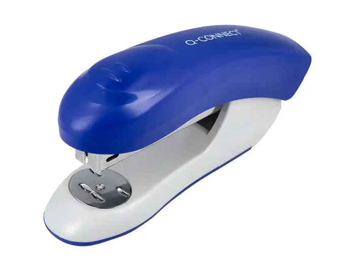 Q-connect Grapadora KF14205 Plástico ABS Azul Capacidad 20 Hojas