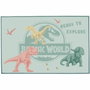 Fun House Alfombra Jurassic World Dinosaur 120x80 cm