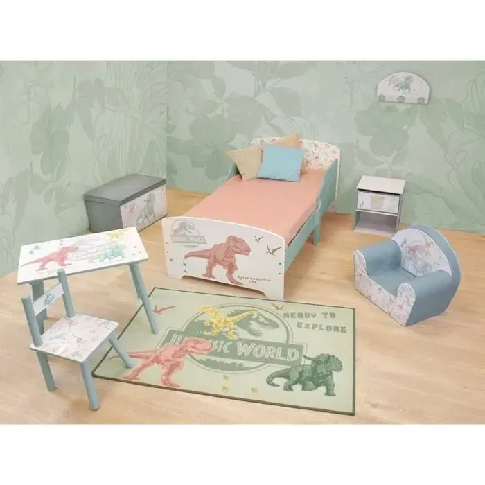 Fun House Alfombra Jurassic World Dinosaurio 120x80 cm AUC3700057135041