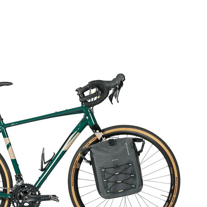 Basil Navigator Storm M MIK Side Alforja Impermeable 15L Poliéster - Bicicleta Senderismo
