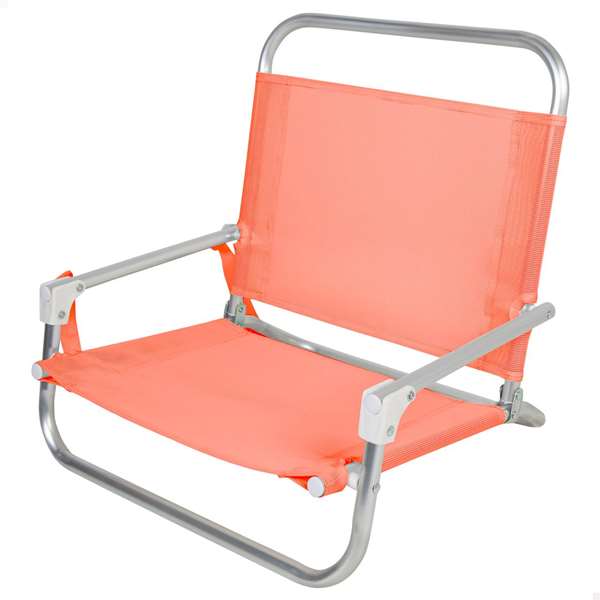 Color Baby Silla Plegable Mini Aluminio Textilene 46x44x49cm con Cinta Flamingo Color Baby Silla Plegable Mini Aluminio Textilene 46x44x49cm con Cinta Flamingo