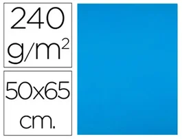 Liderpapel Cartulina Celeste 50x65 cm 240g/m2