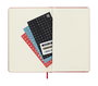 Moleskine Agenda 18 Meses Semanal L (13x21 cm) 2025-2026 Tapa Dura Rojo DHF218WN3Y26