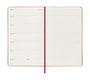 Moleskine Agenda 18 Meses Semanal L (13x21 cm) 2025-2026 Tapa Dura Rojo DHF218WN3Y26