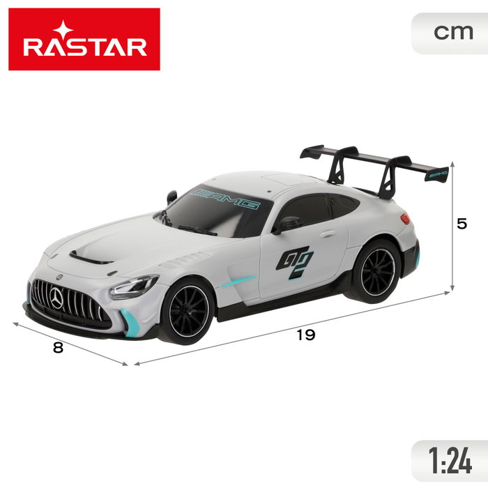 RASTAR Coche RC Mercedes 1:24 RASTAR Coche RC Mercedes 1:24