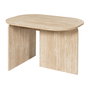 Home Deco Factory Mesa Baja Pietra Colección Terra Nova 72x53 cm Altura 45 cm
