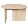 Home Deco Factory Mesa Baja Pietra Colección Terra Nova 72x53 cm Altura 45 cm